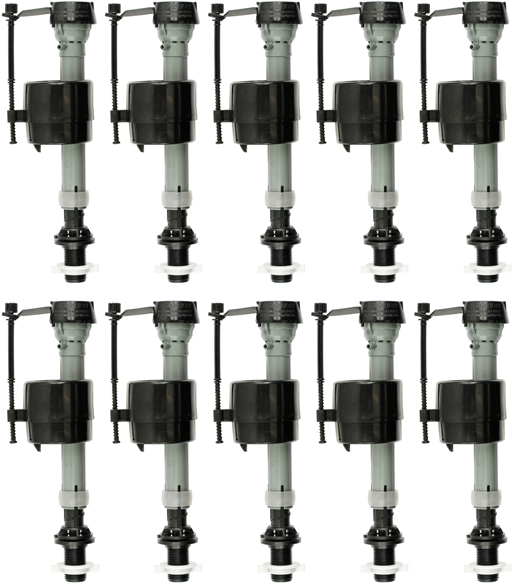 (10Pack) Fluidmaster 400A Universal Toilet Fill Valve VALVES ONLY NO